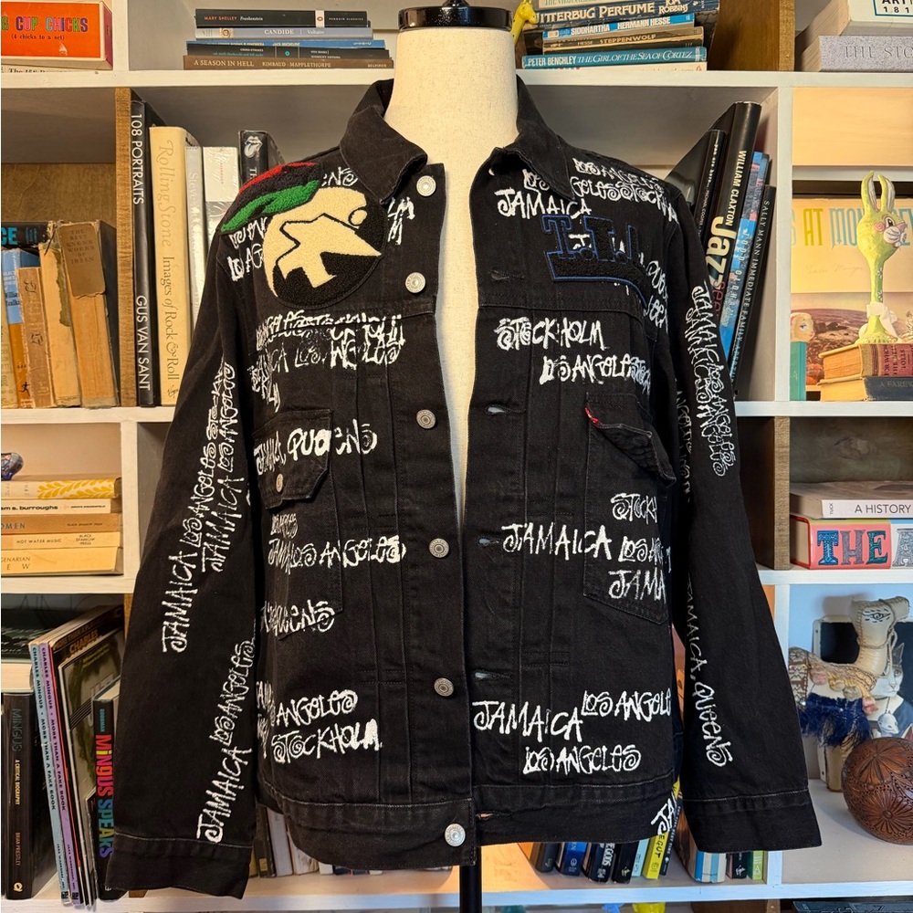 Levi's x DENIM TEARS Stussy Our Legacy Paint Patch Jacket